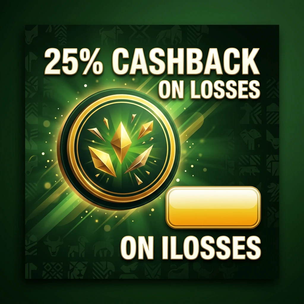 25% Cashback on Losses